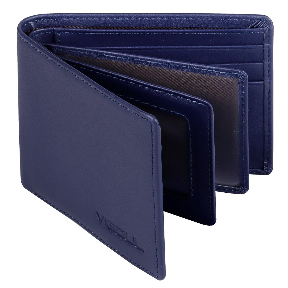 4352 Slim Bi-fold Wallet and with 4 ID Windows 8 Card Slots 1 Cash